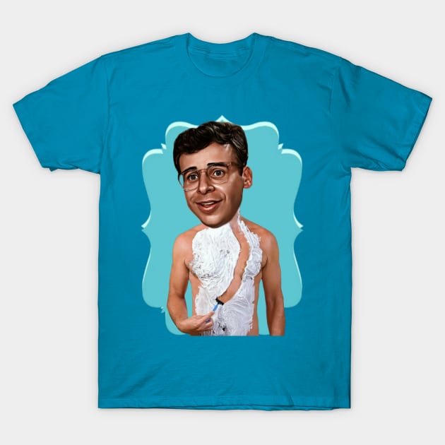 Rick Moranis Shaving T-Shirt by Zbornak Designs